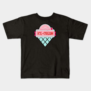 Classic Ice Cream Kids T-Shirt